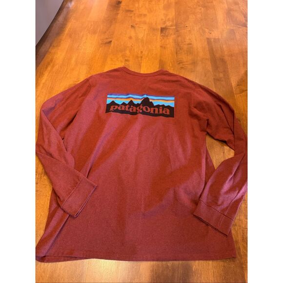Men’s Patagonia, long sleeve T-shirt, size large - Picture 1 of 4